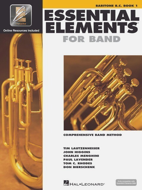 ESSENTIAL ELEMENTS for Band - Baritone B.C. - Book 1
