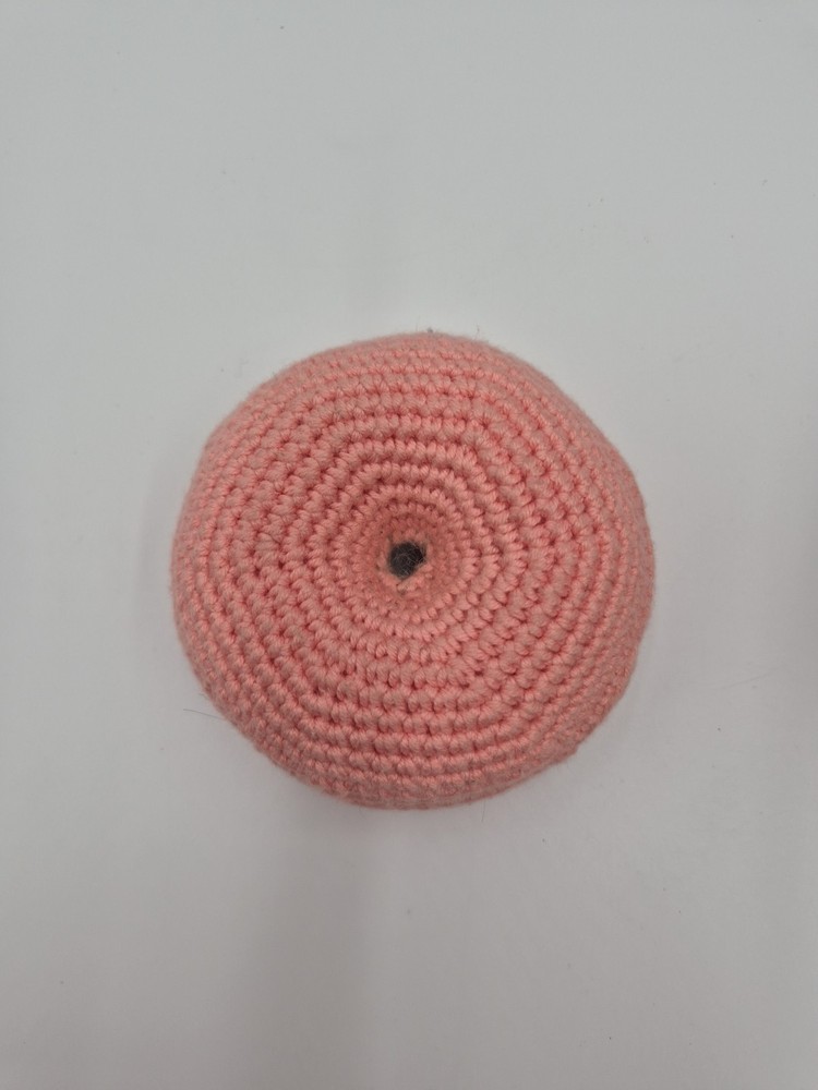 Crocheted mini Strawberry Cupcake And Donut