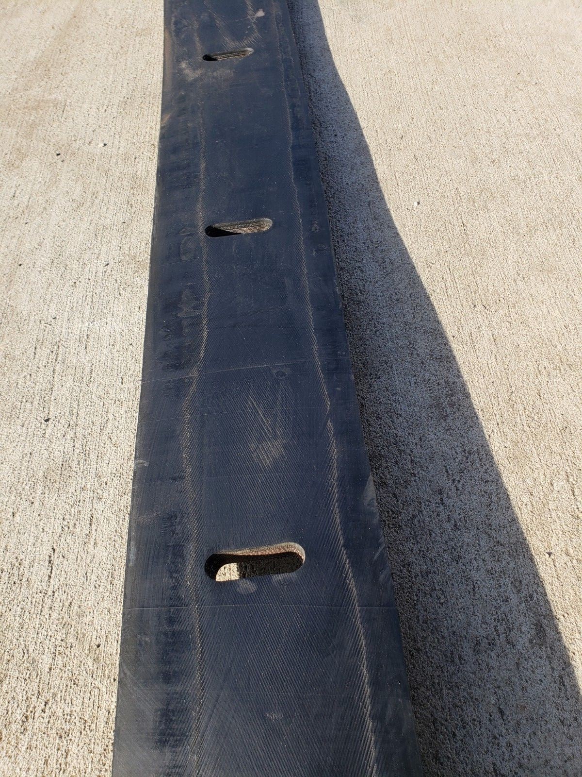 1 X 6" RUBBER EDGE FOR 6FT SNOW PUSHER, SNOW PLOW RUBBER, PROTECH - 67.75"