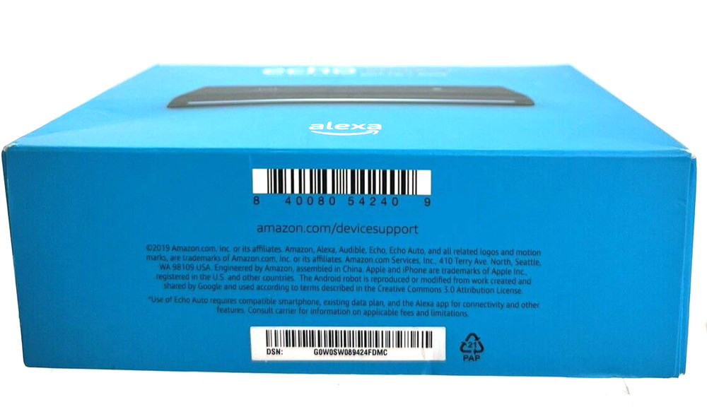 Amazon Echo Auto NIB