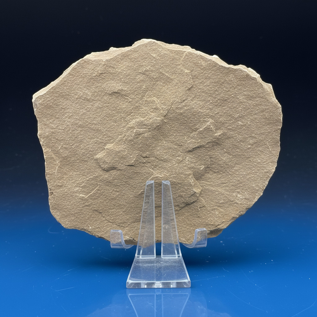 Rare Ordovician Life Plate: Euloma, Orthoceras & Ampyx Association