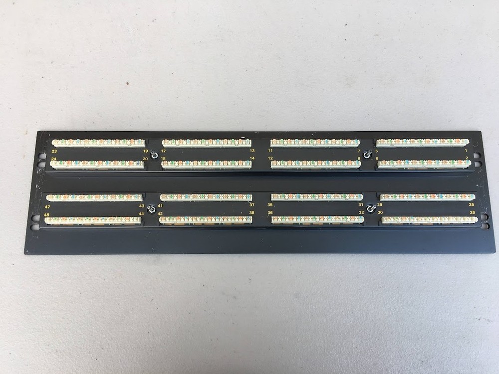 Ortronics Model 48-Port Patch Panel CAT5