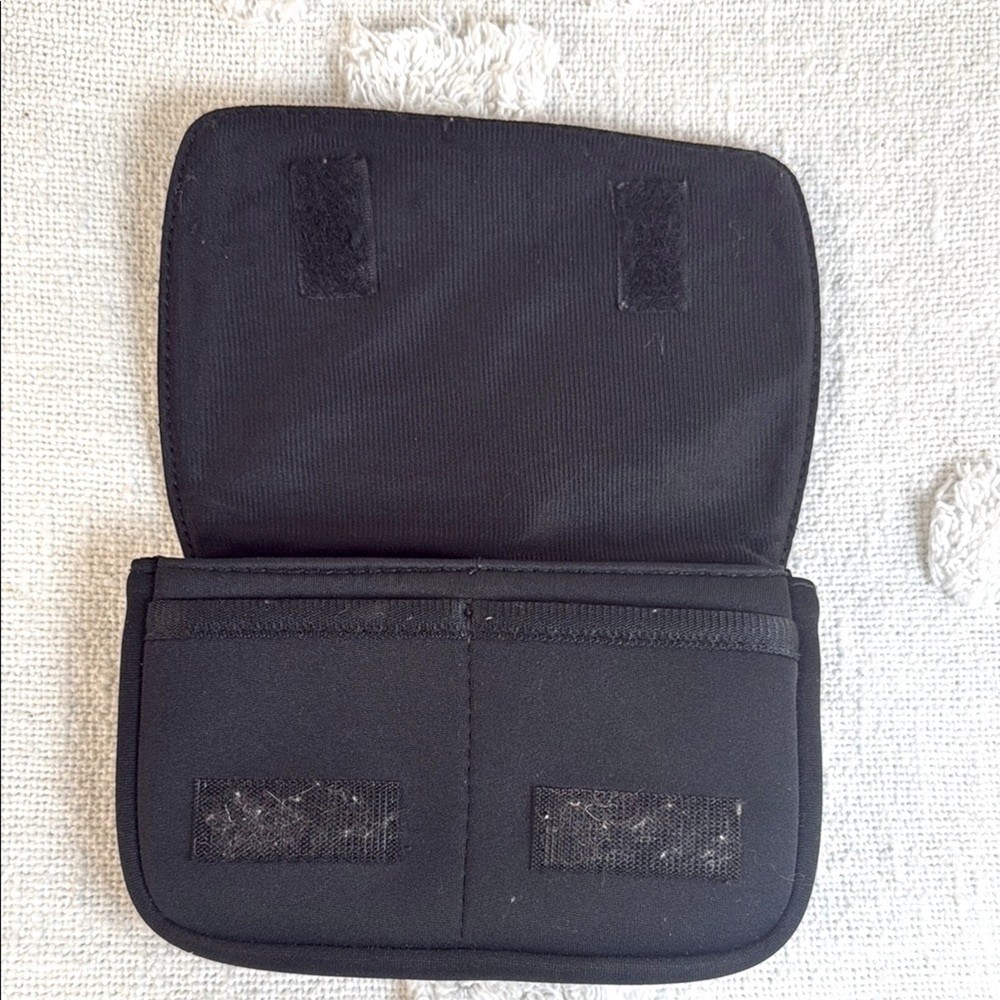 Black Tech Accessory Pouch