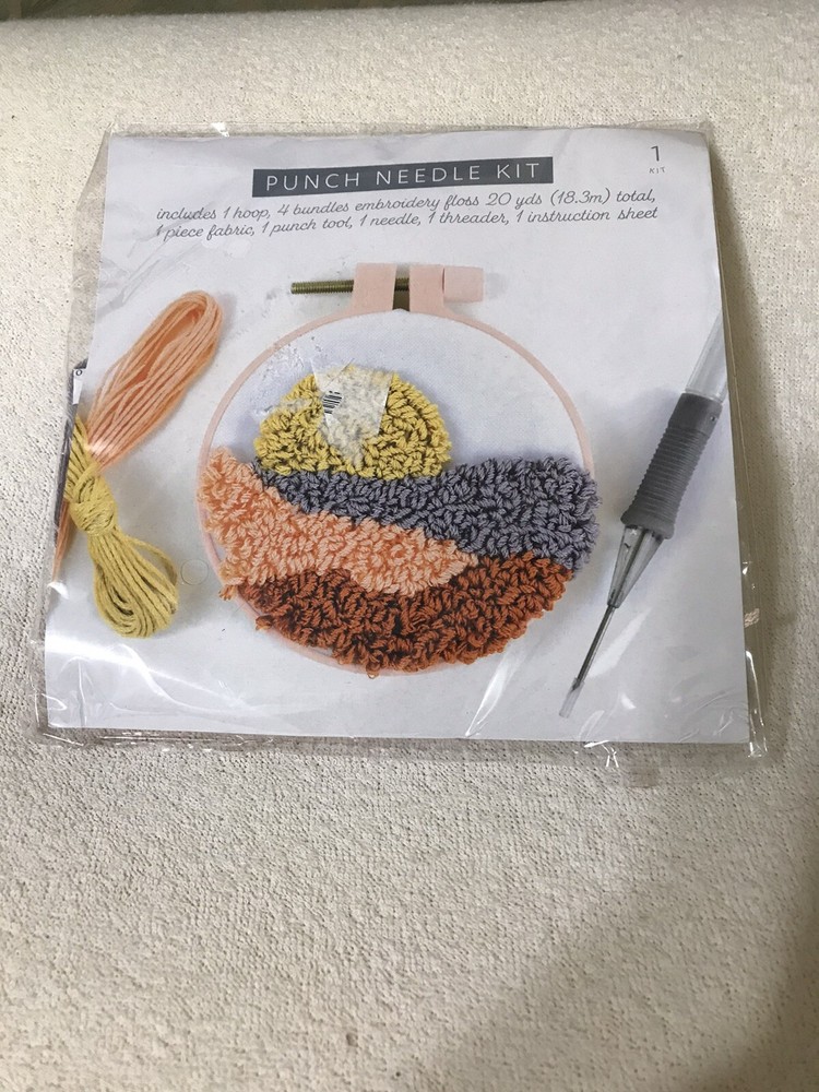 Punch Needle Kit Sun