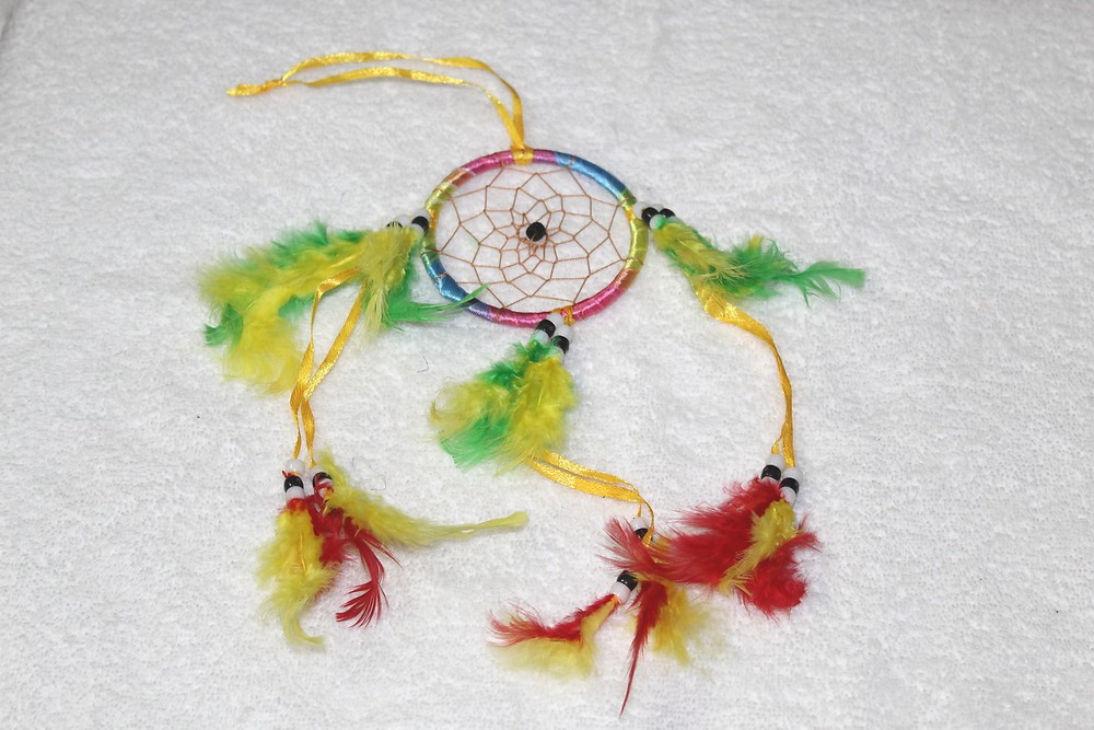 DREAMCATCHER BEADS FEATHERS FEATHER MULTI COLOR (CIT59)