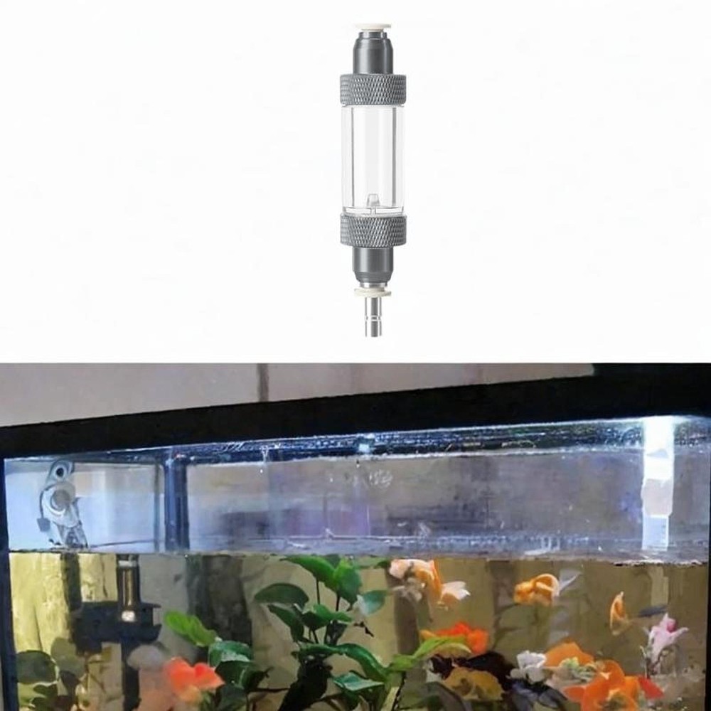 Aquarium CO2 Bubble Counter with Check Valves CO2 Diffuser for CO2 Generator