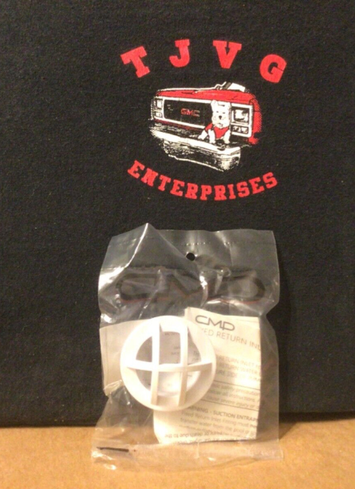 CMP GRATE INSERT NEW GENUINE 1 1/2" NPT WHITE