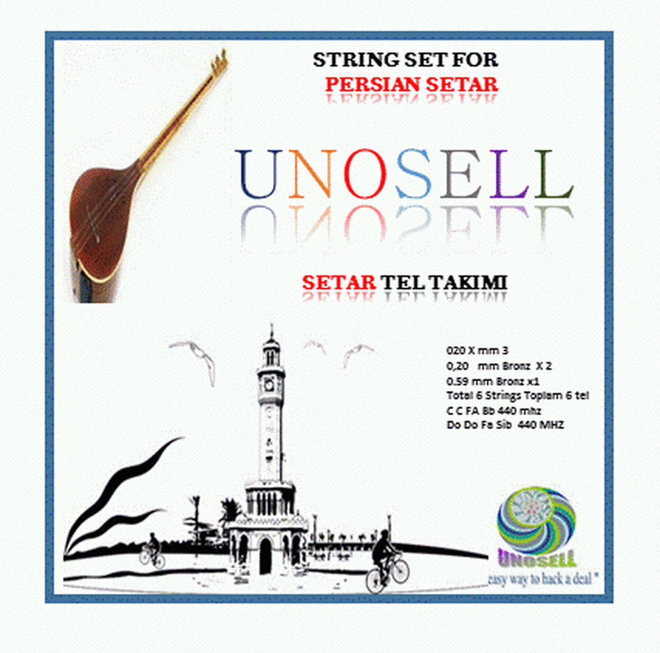 String Set For Persian String Instrument Setar
