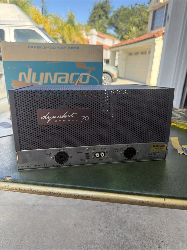 Dynaco ST-70 Tube Amplifier-Mullard Tubes - Untested 🔥🔥🔥