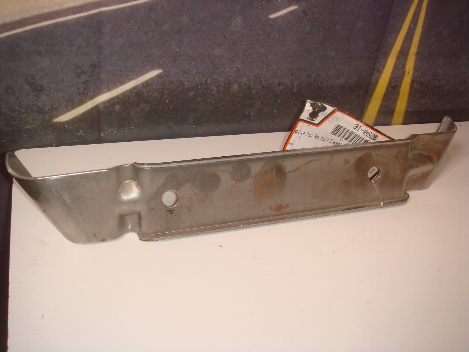 Harley Tool Box Knucklehead EL FL Black UL Mount Kit 1936-1947 V-Twin 50-0041 X3