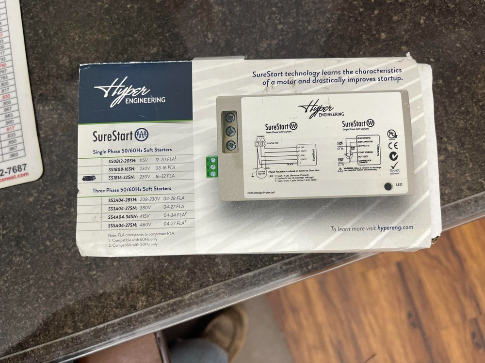 Hyper Engineering SureStart SoftStarter 32A SS1B16-32SN
