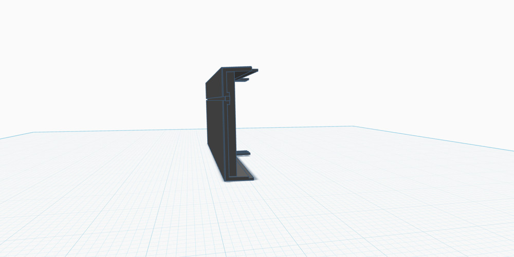 Replacement Commodore Amiga 1000 front RAM cover 3D printed
