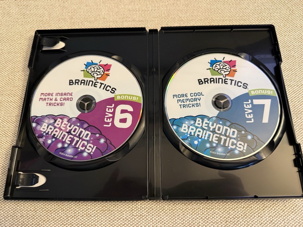 Brainetics The Breakthrough Math and Memory System 7 DVD Enhanced Program Set