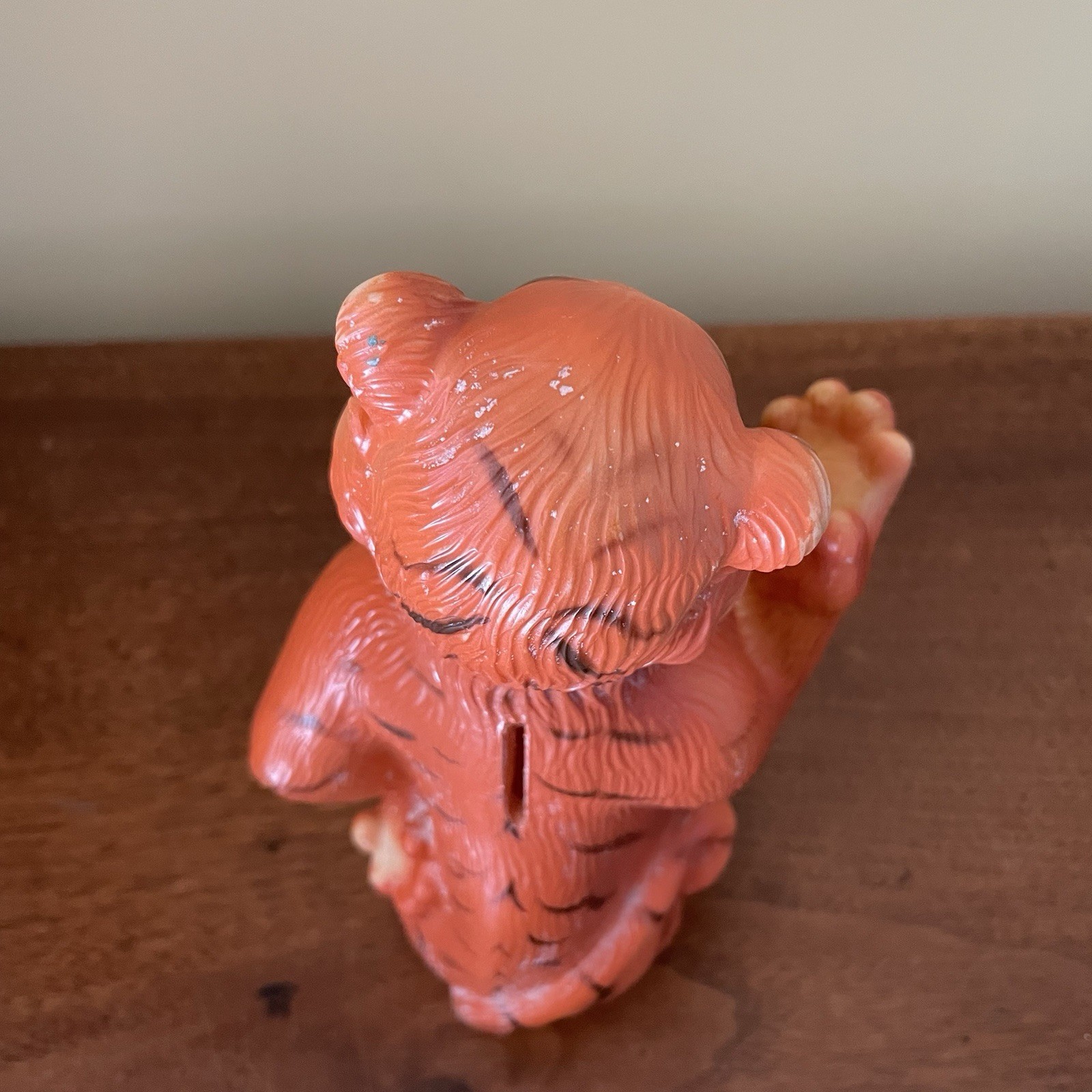 Vintage ESSO Tiger 8.5" Plastic Coin Bank Humble Oil Exxon Gasoline Collectible