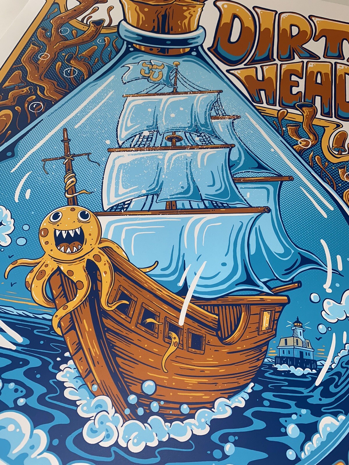 Dirty Heads Poster Bridgeport CT 2023 #’d X/135 Silkscreen Official Show Edtn