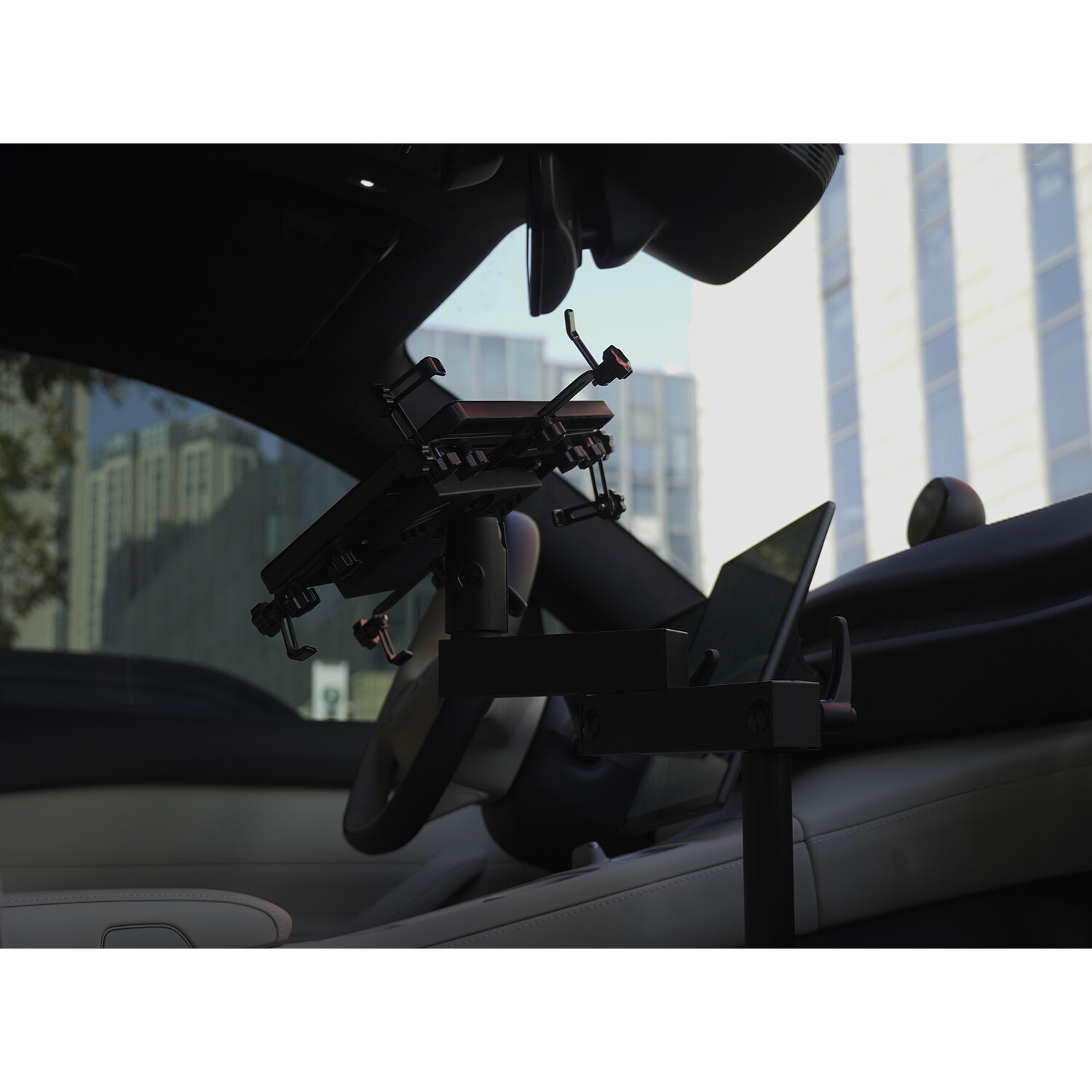 Adjustable Laptop Vehicle Mount | Computer Seat Mount | For Auto Van Truck SUV