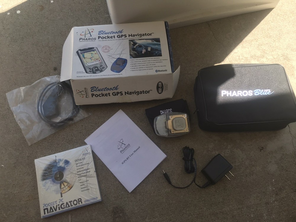 Pharos Portable GPS Navigator Wireless Technology (PT200)