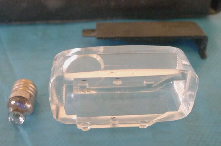 Micronta 30X Microscope REPLACEMENT PARTS, CASE, BATTERY COVER & BULB ONLY