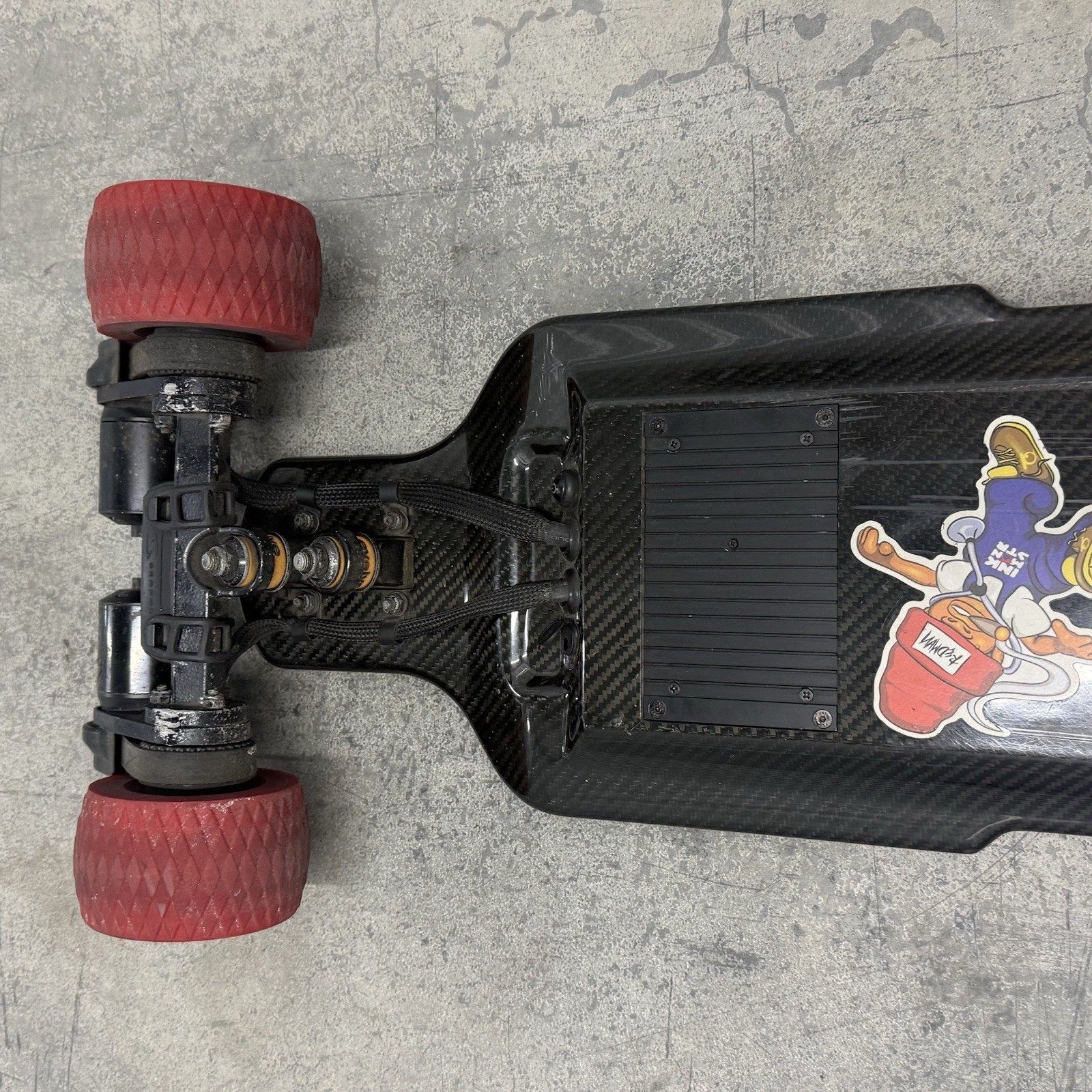 Evolve GT Carbon Electric Skateboard W/ Charger - As Is