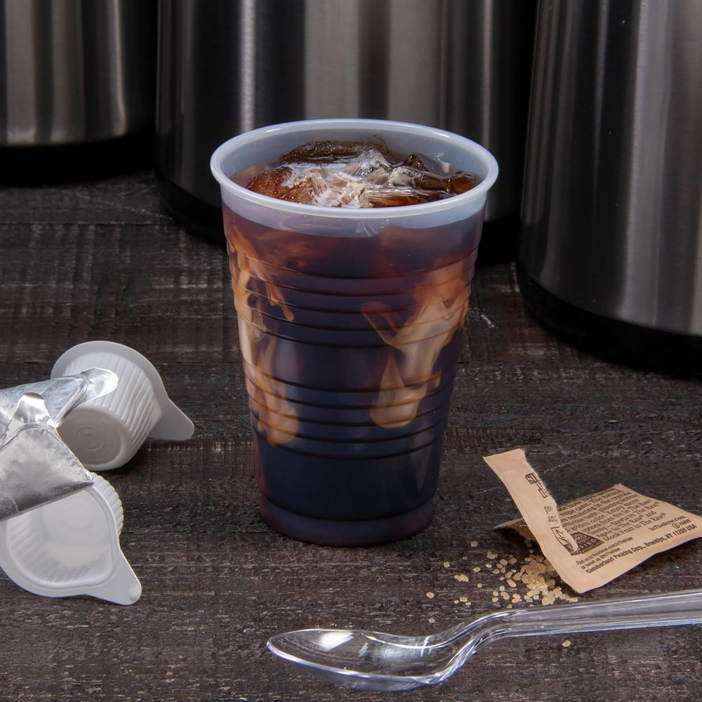 Dart Y7 Conex 7 Oz. Translucent Plastic Cold Cups - 2500 Count Case