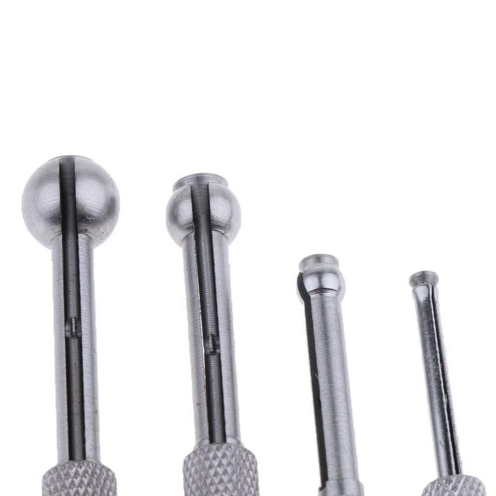 Telescoping 4 Pc Set 1/5\'\'- 1/2\'\' Range Precision Bore Hole