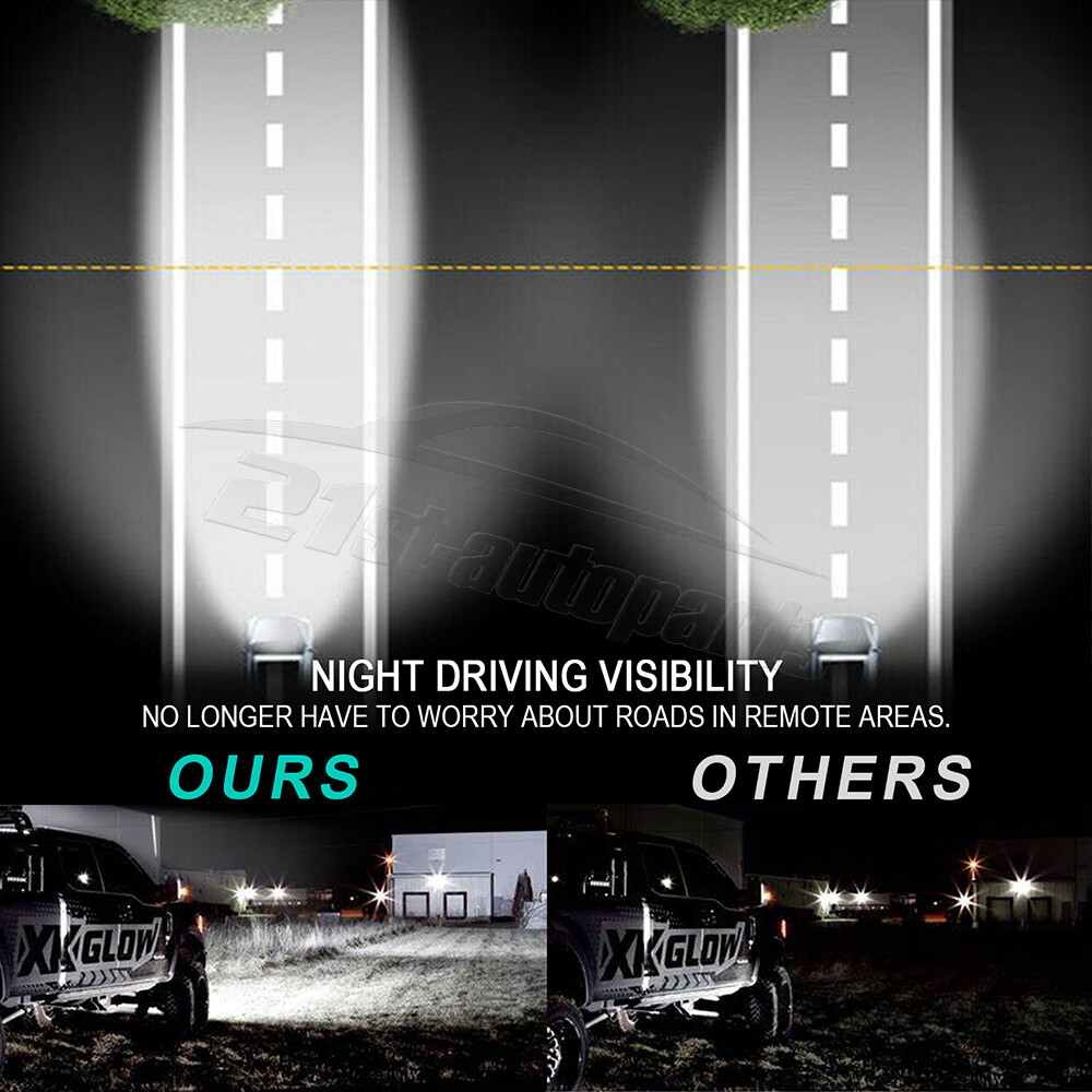 For 2006-2010 Hummer H3 Bumper 32" Wide View Curved LED Light Bar Switch Wire