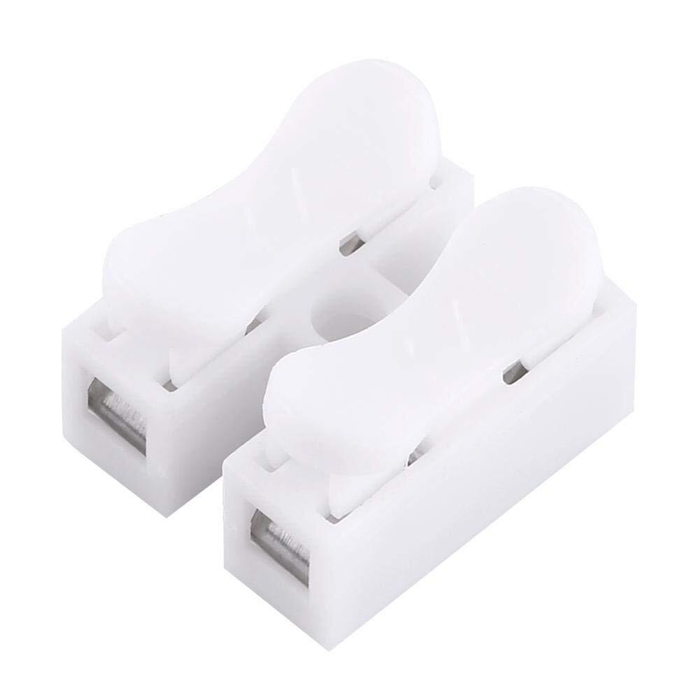 Push Quick Wire Cable Connector,White Wiring Terminal ,100Pcs
