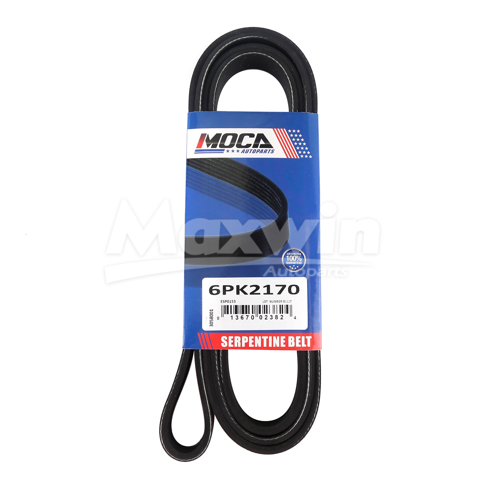 Fit 97-08 Ford Ranger Explorer Mercury Taurus Mazda MX-5 6PK2170 Serpentine Belt