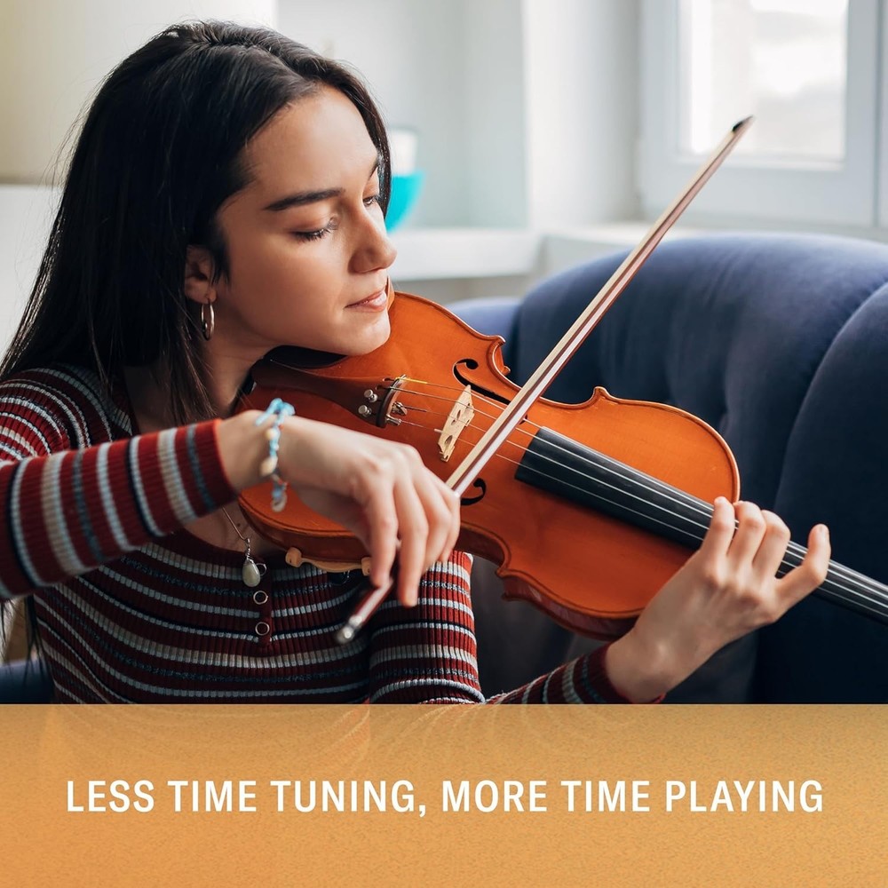 USA-Made Violin Strings, 4/4 Scale, Optimized for Performance and Durability