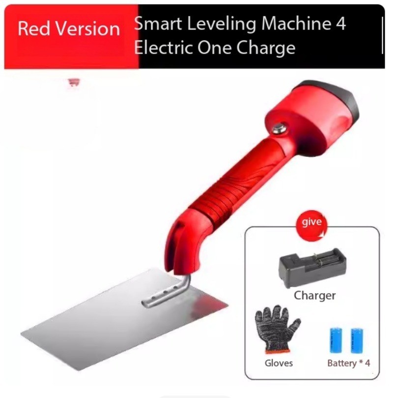 Multi-functional Tile Smoothing Machine for Masons with Motorised Spatula