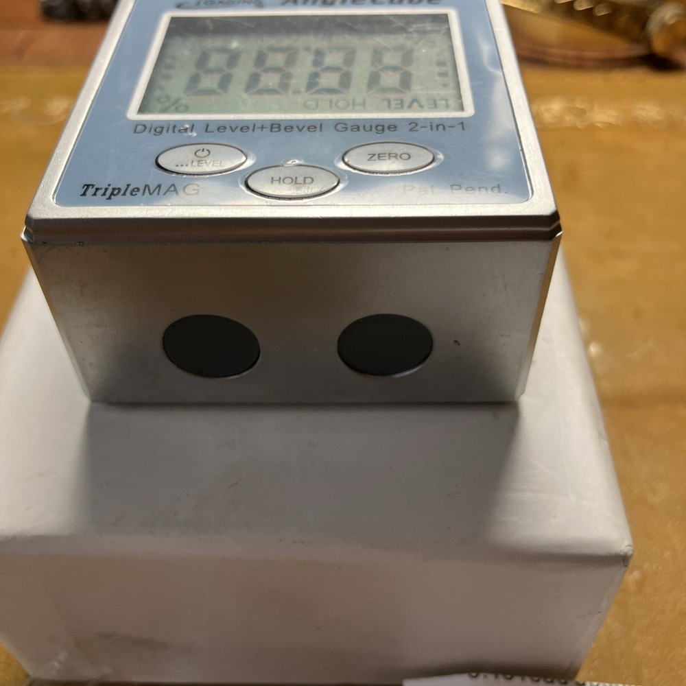 iGaging Angle Cube Digital Angle Protractor Gauge