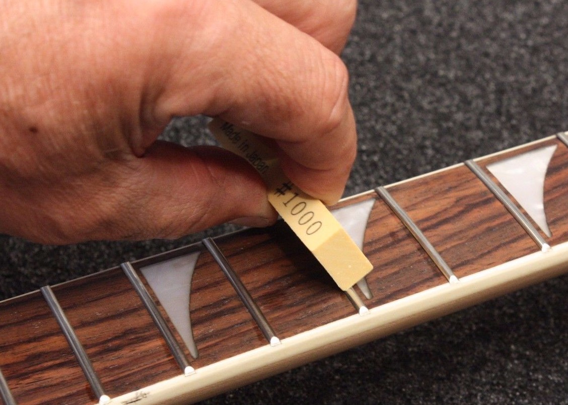 Amazing Guitar Fret Polishing Erasers Full Set 180 / 400 / 1000 Made In Japan