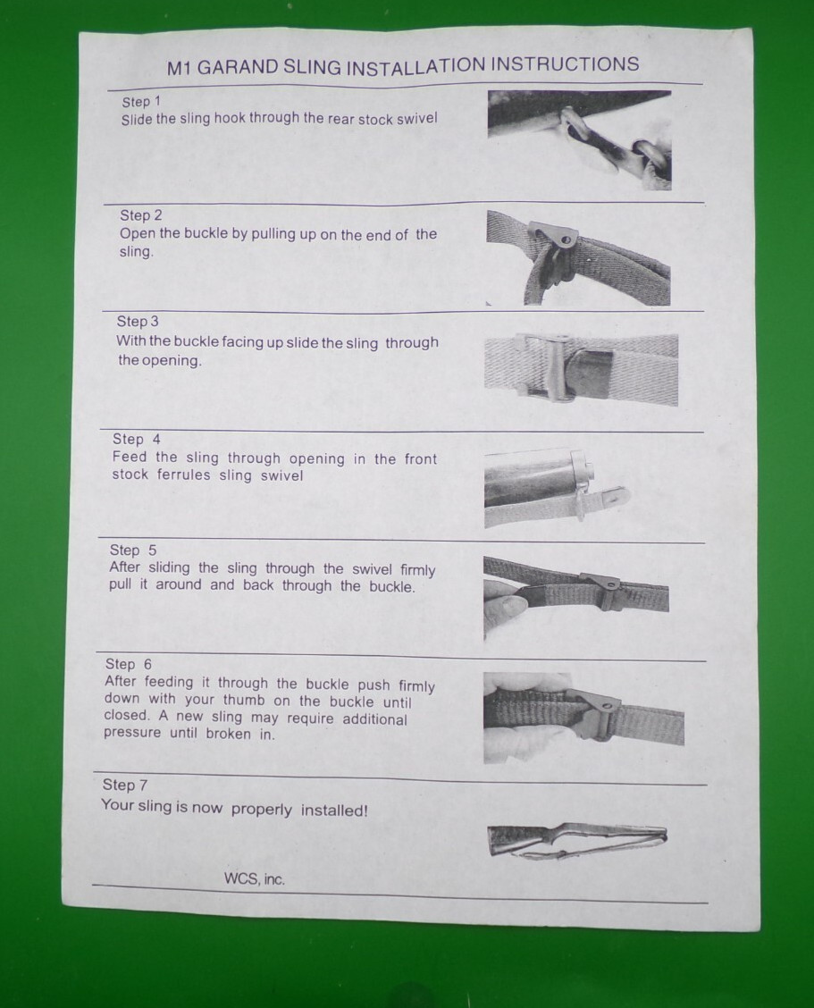 Year “67” RVN Stamped Brass 45” RVN M1 Garand Rifle Sling ”North & Judd MFG.”