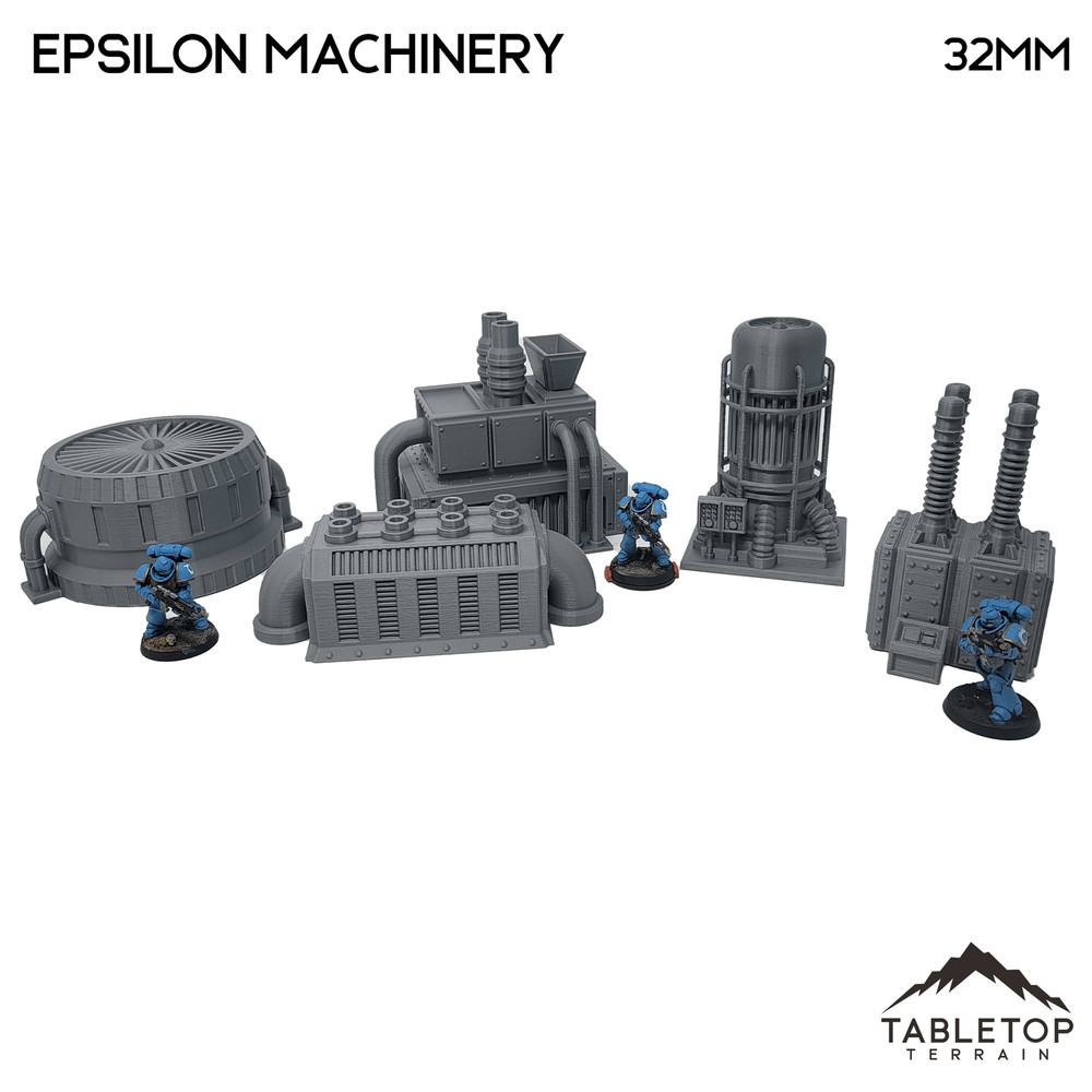 Starbase Epsilon Machinery - Grimdark Gothic Wargaming Tabletop