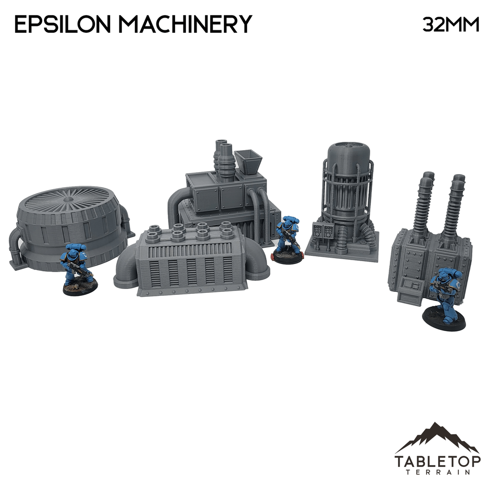 Starbase Epsilon Machinery - Grimdark Gothic Wargaming Tabletop