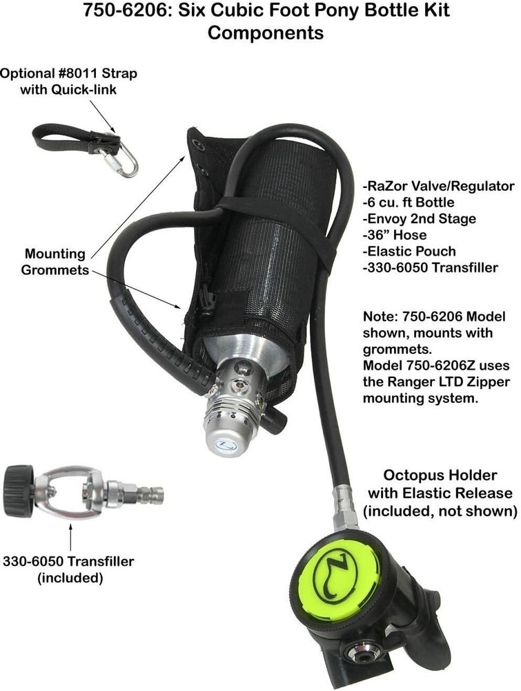 Zeagle 6 Cu Ft. Pony System