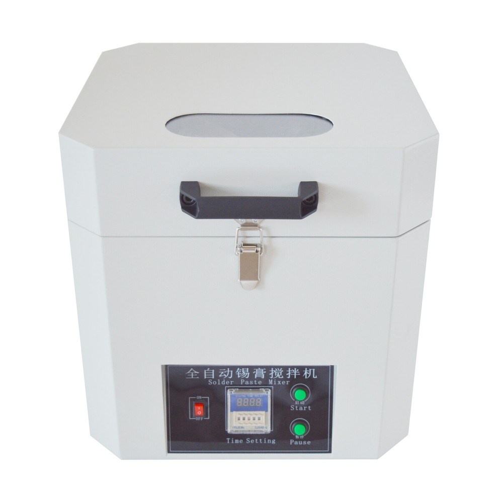 Automatic Solder Paste Mixer Agitator 110V Adjustable Time and Speed LED Digital