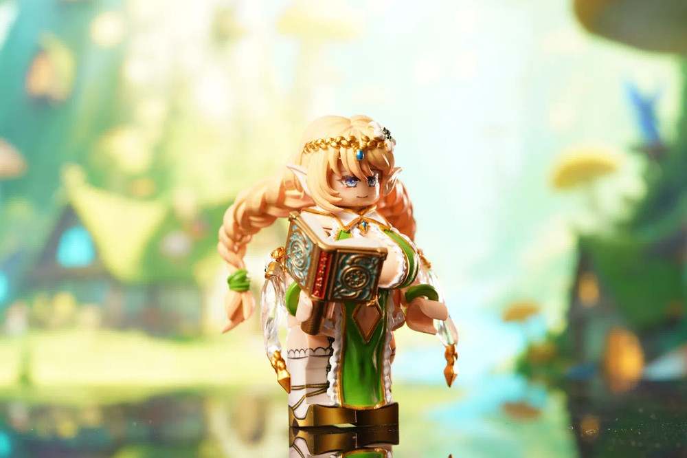 Custom Molded Figurine Accessory - Wizard Elf