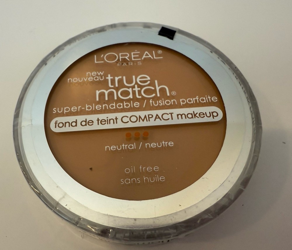 L'Oreal True Match N3 Natural Buff Super Blendable Compact Makeup *SEALED