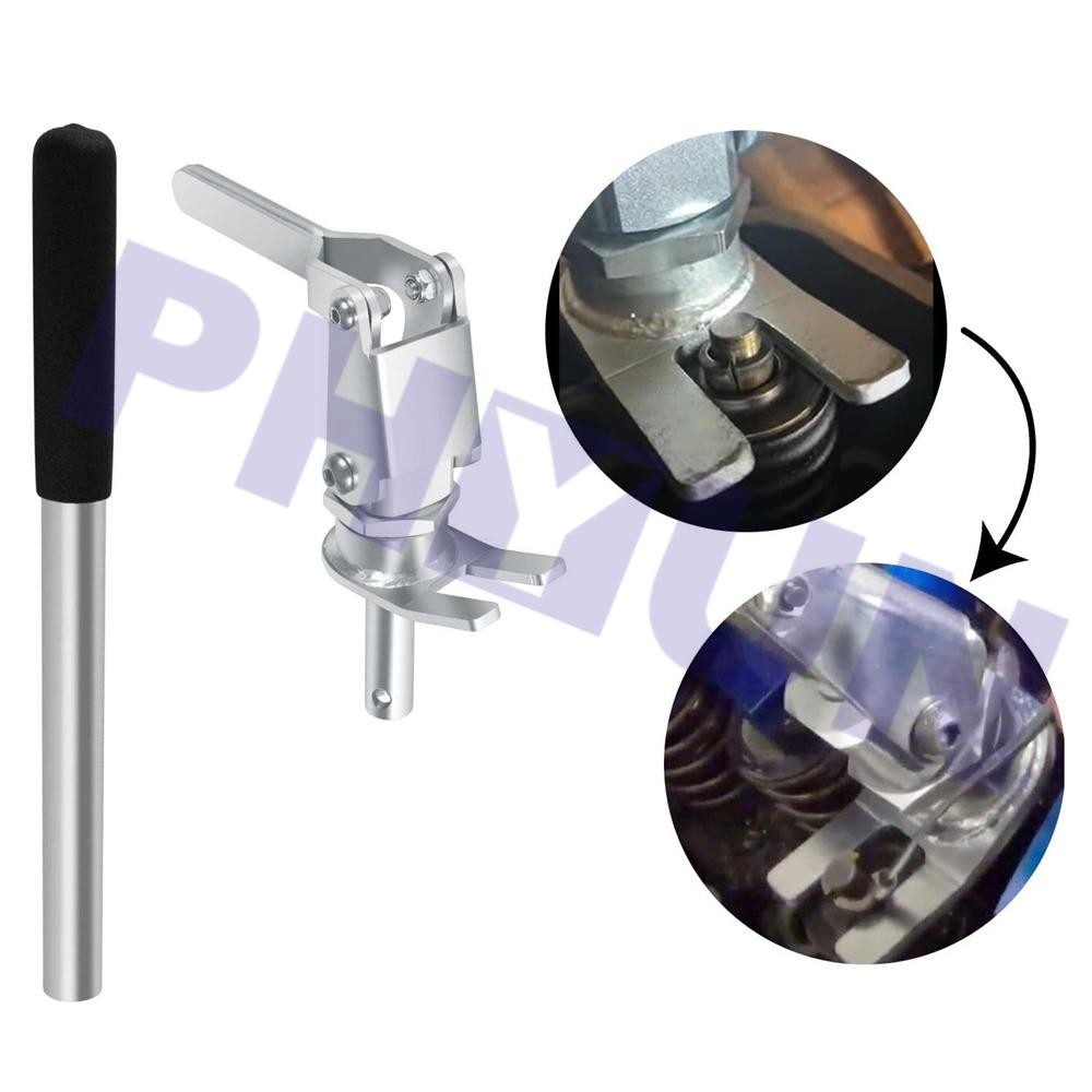 Stud Mount Valve Spring Compressor For 3/8" & 7/16" Rocker Studs Removal Tool