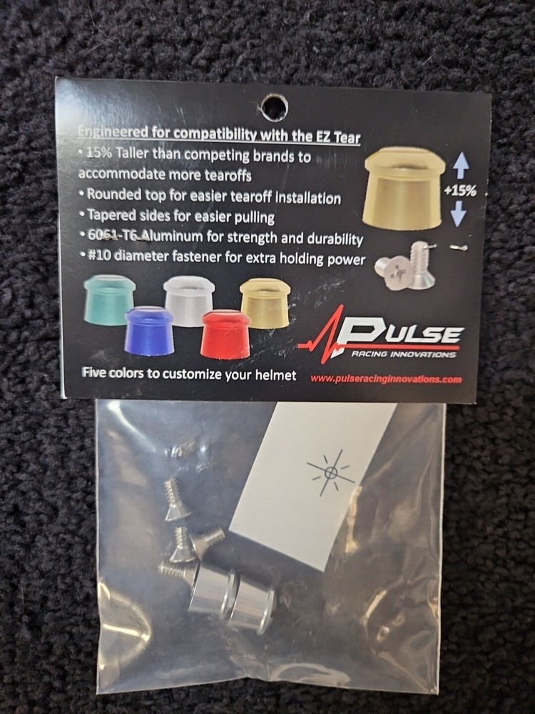 Pulse Racing Innovations Tearoff Post Kit Silver