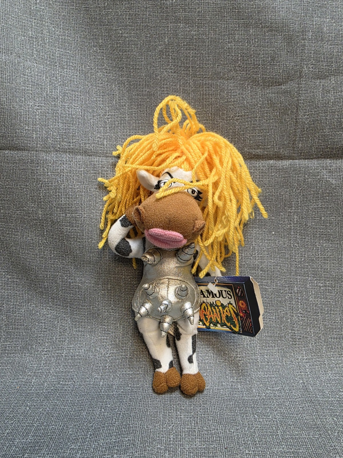 Vintage 90's Meanies Plush Lot Of 6 Infamous Series