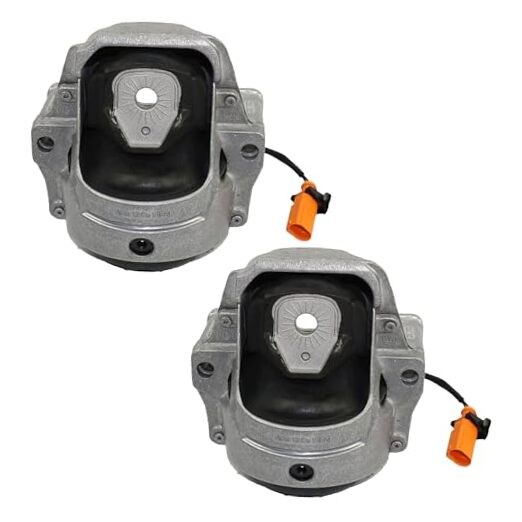 Hydraulic Front Engine Mount Kit Left with Sensor Wire 2 Pcs For Audi A4 A5