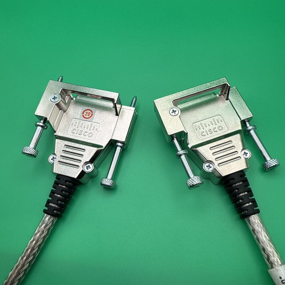 Lot of 2 CISCO 72-2633-01 CAB-STACK-1M StackWise Data Cable