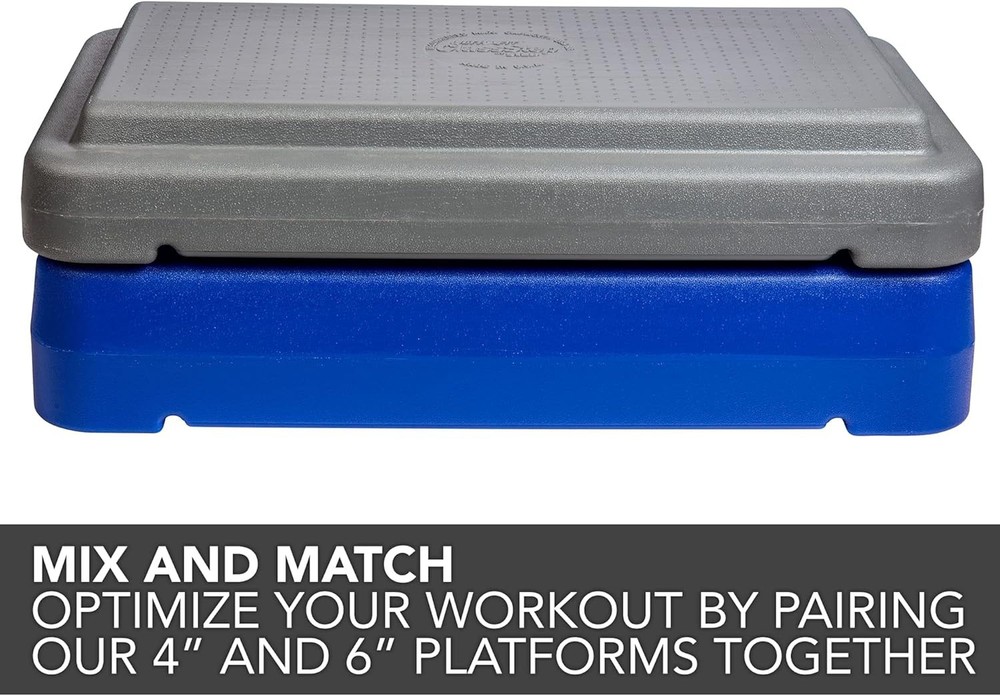 The Step Durable Stackable Step - Aerobic Step Platform