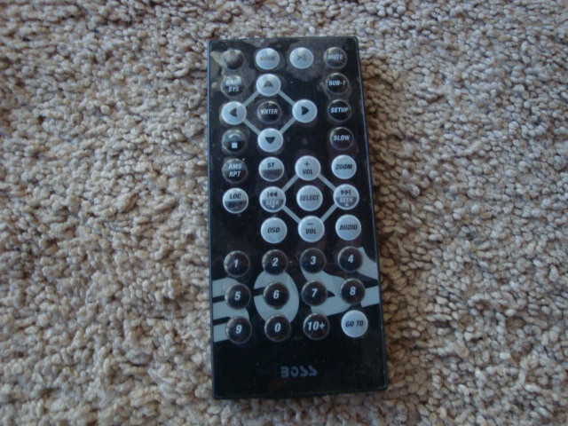 BOSS CAR AUDIO REMOTE CONTROL SLIMM