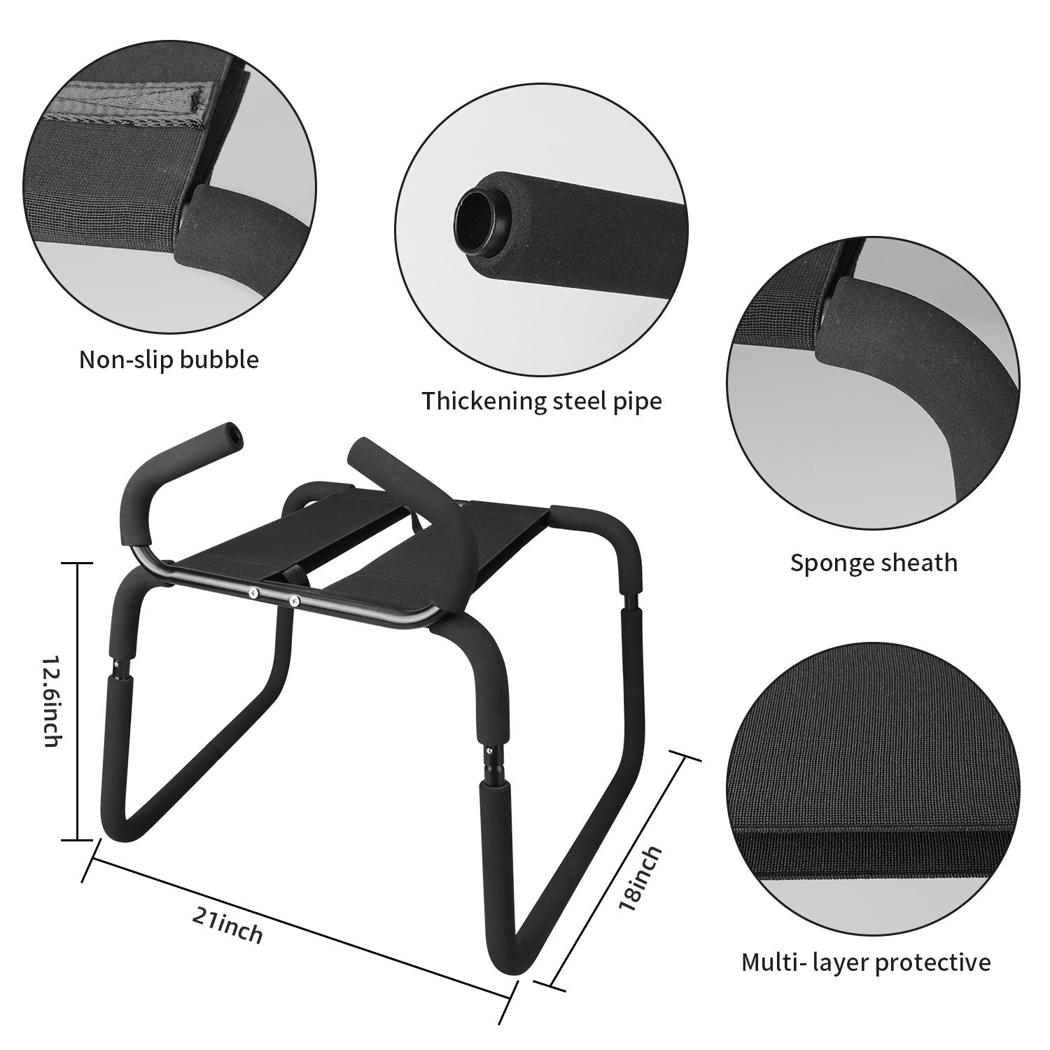 Sex Aid Bouncer Weightless Chair Love Position Stool Bounce Adjustable Chair