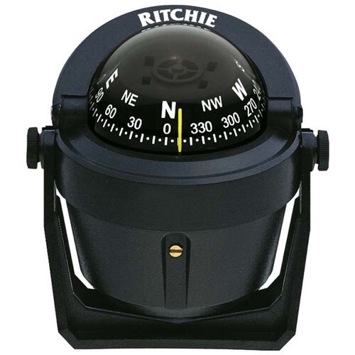 Ritchie B-51 Explorer Compass, Bracket Mount | Black