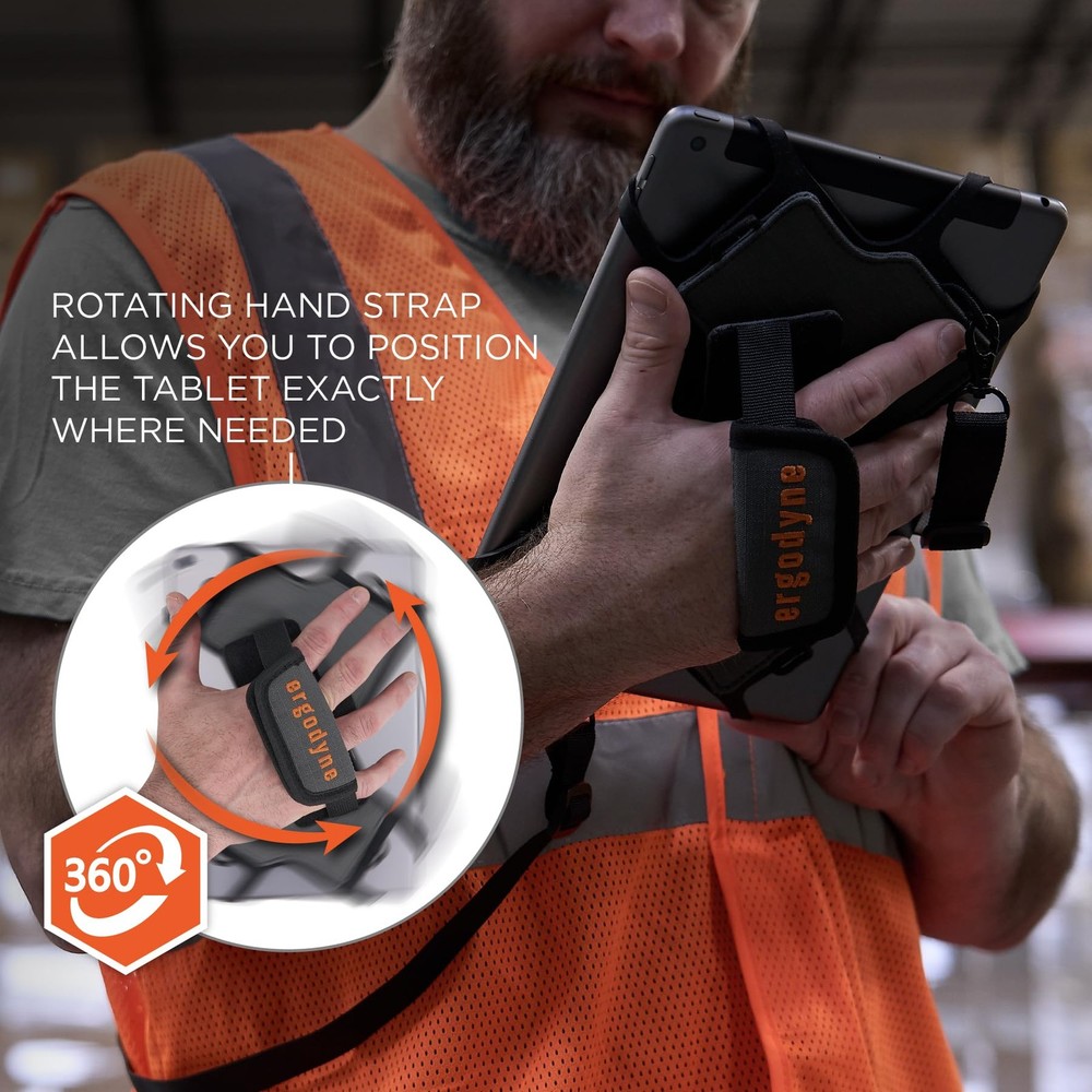Ergodyne Squids 5549 Tablet Holder with Detachable Shoulder Strap Mobile Device