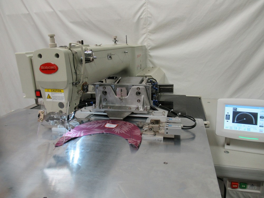NITRON NT-3420G HAT VISOR PATTERN SEW MACHINE (30cmX20cm)